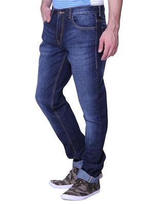 blue cotton washed jeans - 14515742 - Standard Image - 2