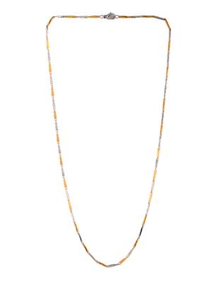 gold metal chain necklace - 14515921 - Standard Image - 2