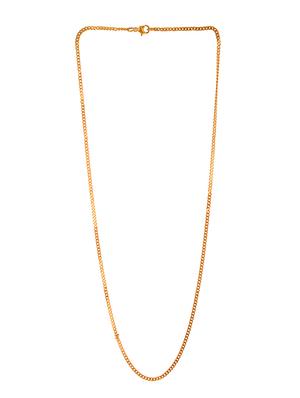 gold metal chain necklace - 14515928 - Standard Image - 2