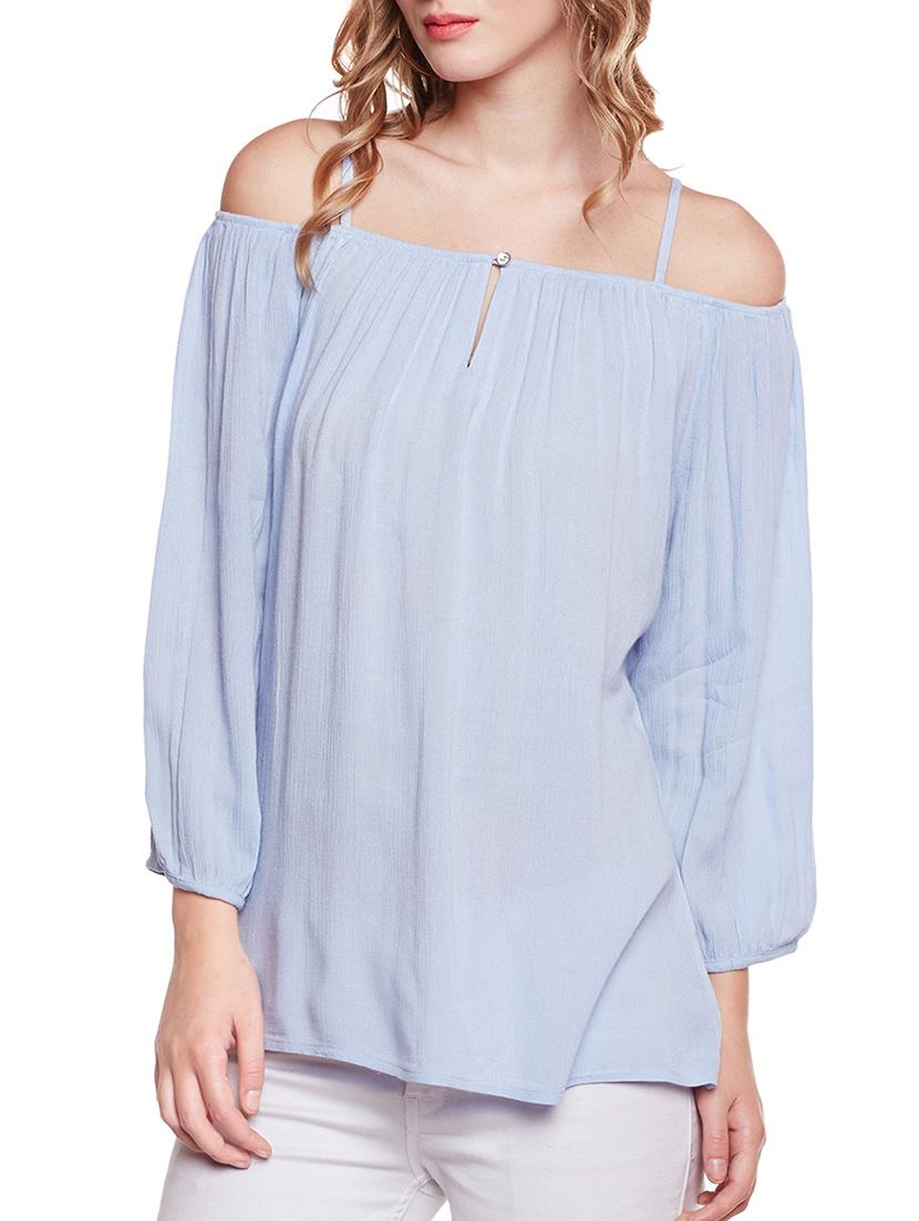 light blue solid top - 14516608 - Zoom Image - 2