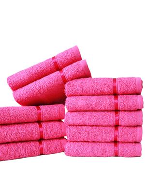 Pure Cotton Set of 10 Face Towel - 14519207 - Standard Image - 2