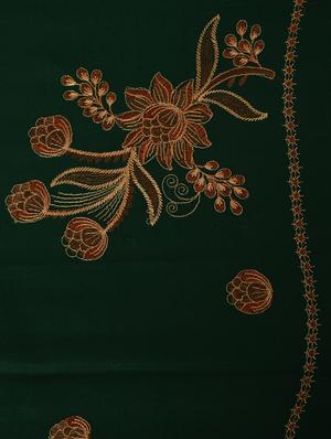 green woolen shawl - 14521610 - Standard Image - 2