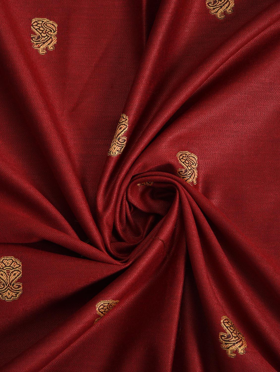 red woolen shawl - 14521616 - Zoom Image - 2