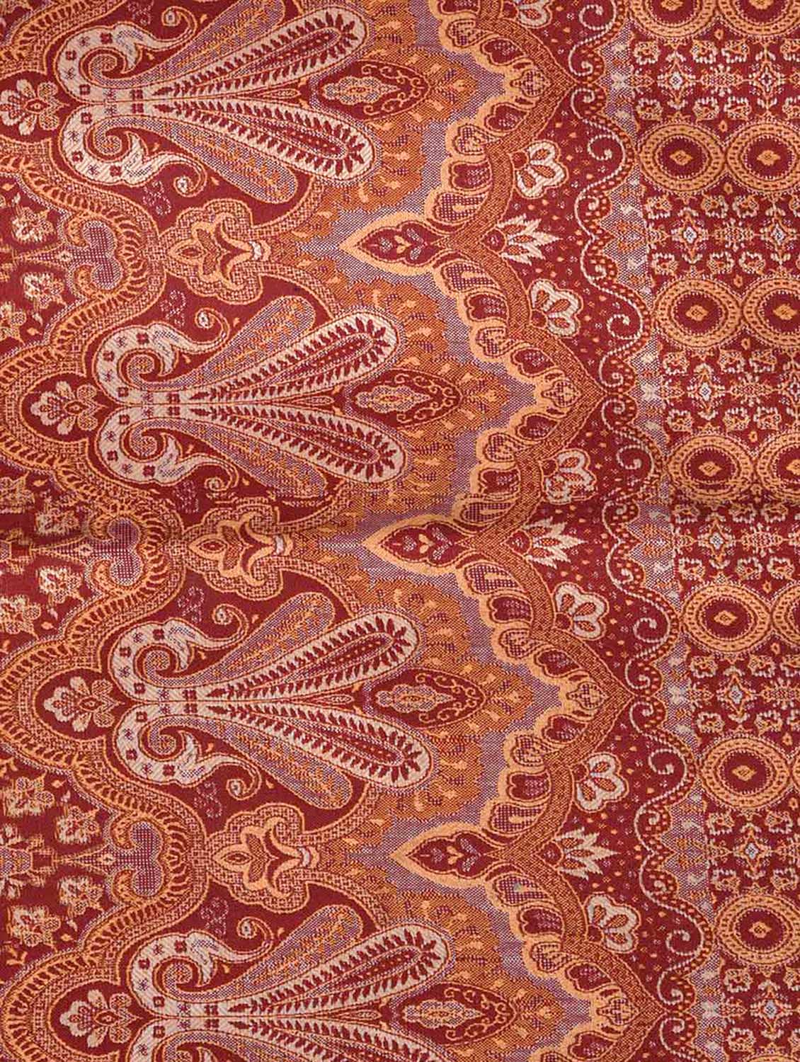 red woolen shawl - 14521654 - Zoom Image - 2