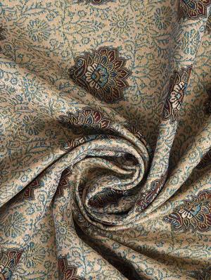 Multicolored jacquard shawl - 14521662 - Standard Image - 2