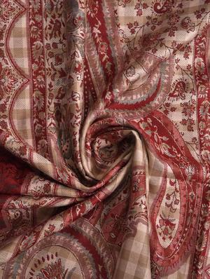 red acro wool shawl - 14521677 - Standard Image - 2