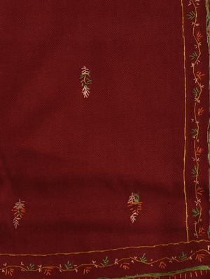 red embroidered shawl - 14521714 - Standard Image - 2