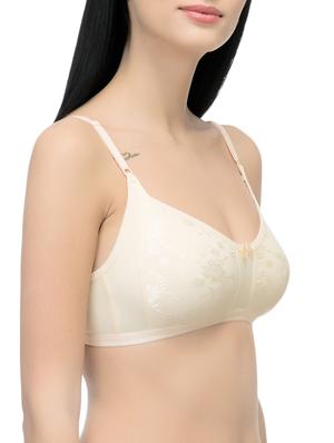 beige solid bra - 14521746 - Standard Image - 2