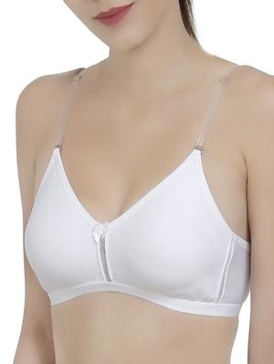 white solid bra - 14521842 - Standard Image - 2