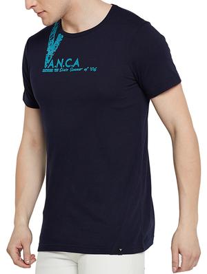 navy blue cotton t-shirt - 14526681 - Standard Image - 2