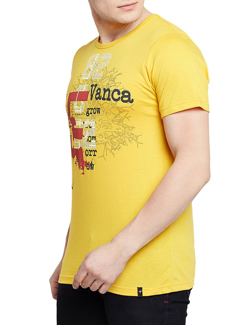 yellow cotton t-shirt - 14526693 - Zoom Image - 2