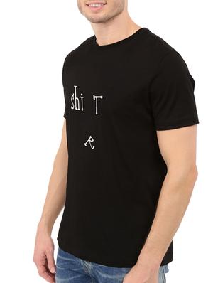black cotton t-shirt - 14526847 - Standard Image - 2