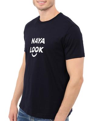 navy blue cotton t-shirt - 14526994 - Standard Image - 2