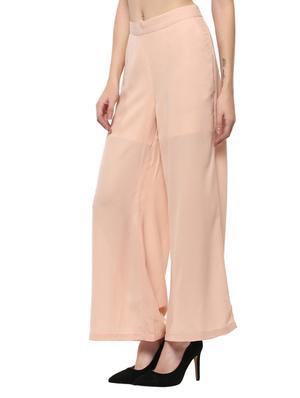 pink solid palazzo - 14527279 - Standard Image - 2