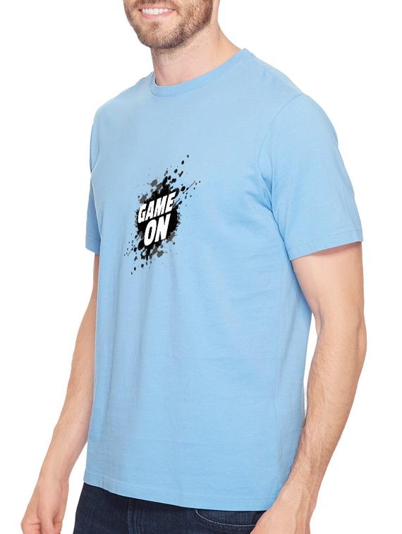 blue cotton t-shirt - 14528580 - Zoom Image - 2