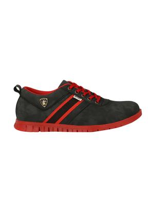 black leatherette lace up shoe - 14528688 - Standard Image - 2