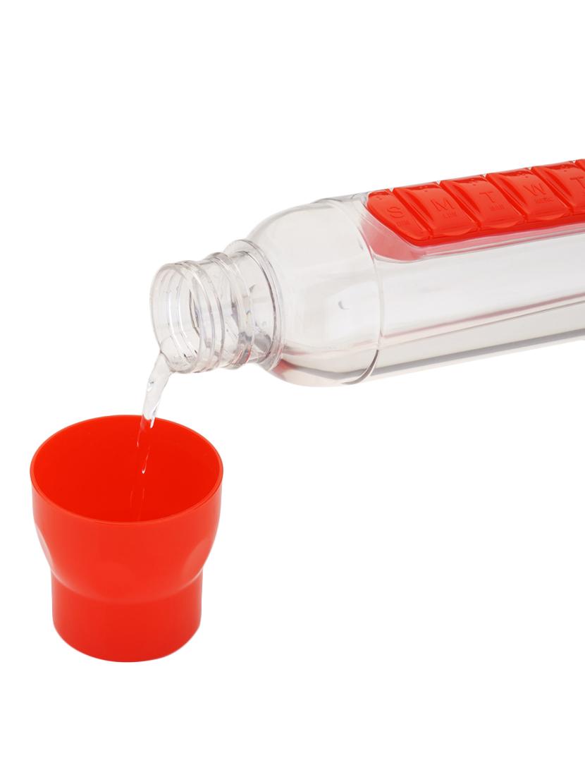 Combo of 2 pcs Pill Organizer Water Bottle 700 ml - 14528863 - Zoom Image - 5