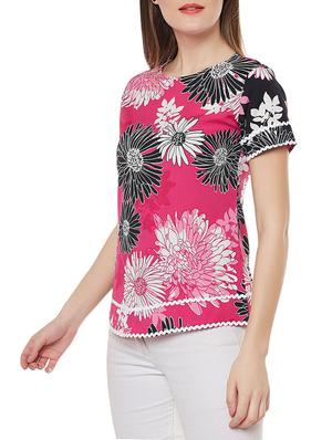 Floral lace detail top - 14528885 - Standard Image - 2