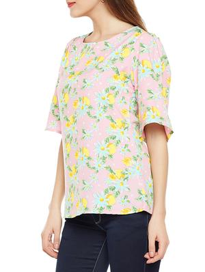 baby pink floral top - 14528890 - Standard Image - 2