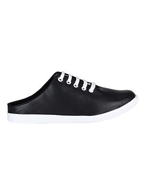 blue leatherette slip on sneaker - 14529131 - Standard Image - 2
