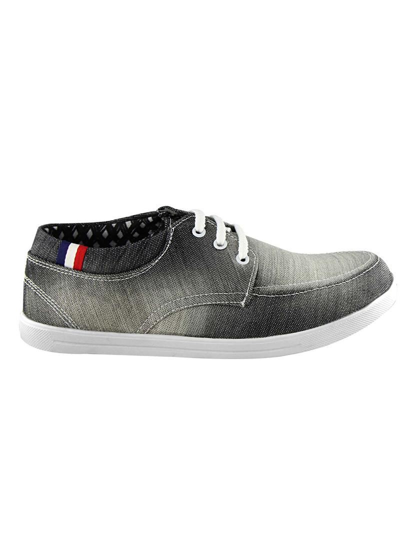 grey Denim lace up sneaker - 14529146 - Zoom Image - 2