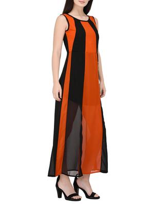 black striped maxi dress - 14529316 - Standard Image - 2