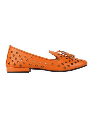 tan slip on ballerina - 14529336 - Standard Image - 2