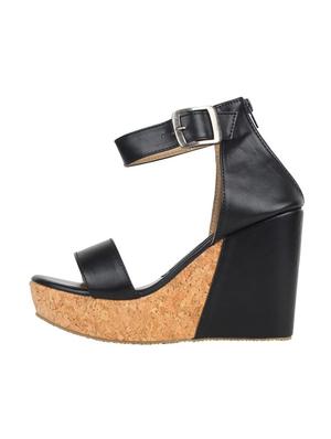 Glitzy Galz Women Black Platform Sandal - 14529344 - Standard Image - 2
