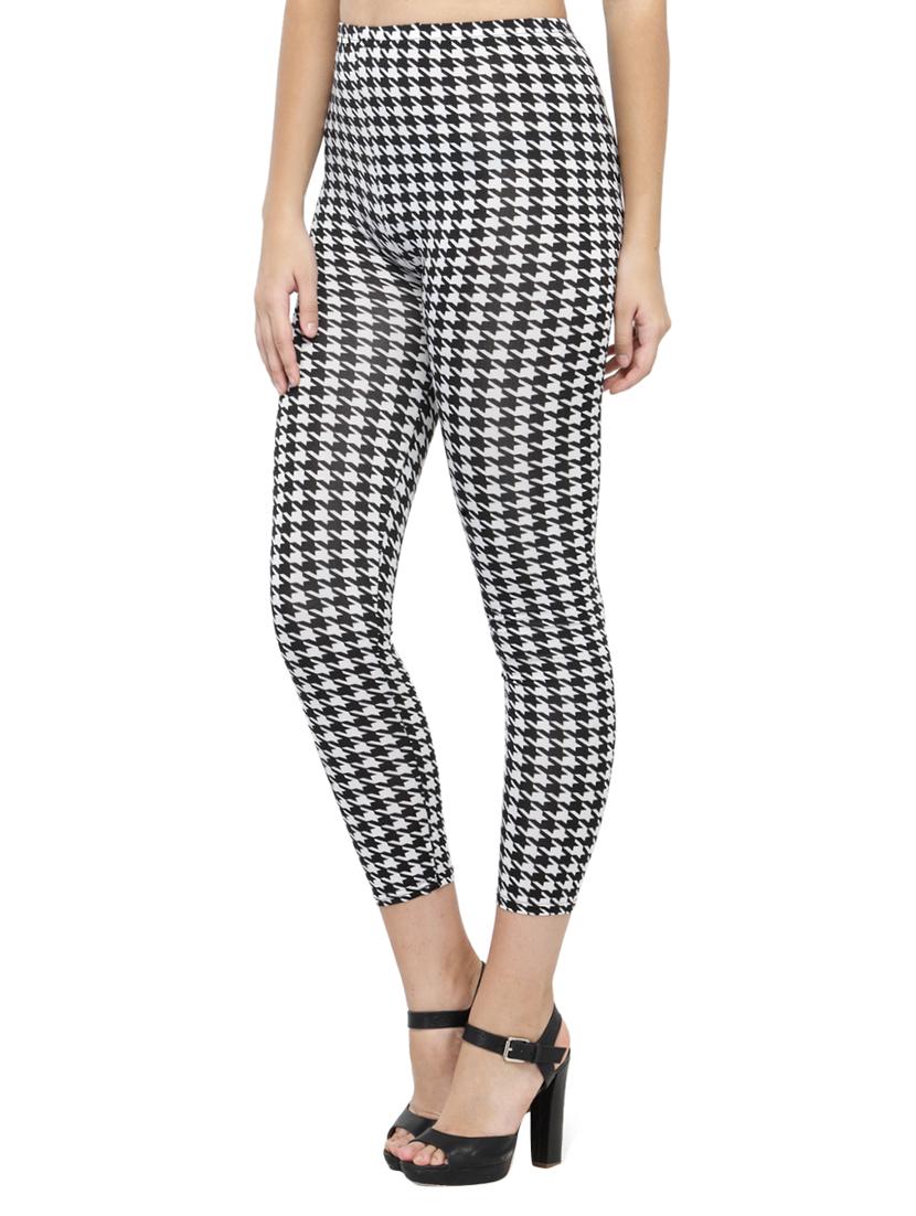 black printed jegging - 14529671 - Zoom Image - 2