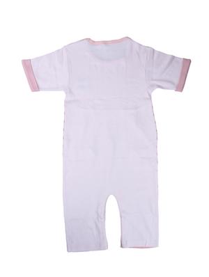 pink cotton romper - 14529811 - Standard Image - 2
