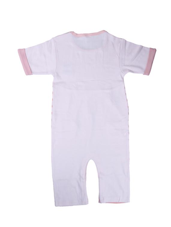 pink cotton romper - 14529811 - Zoom Image - 2