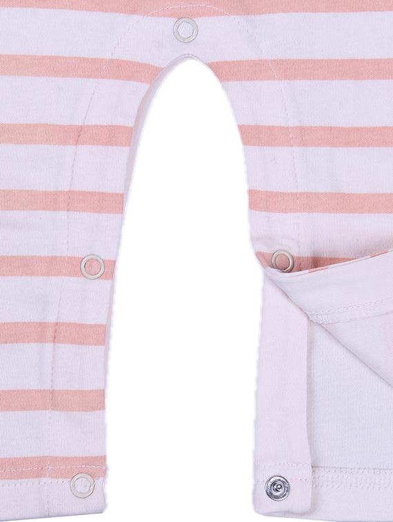 pink cotton romper - 14529811 - Zoom Image - 5