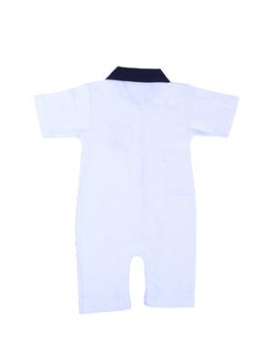 blue cotton romper - 14529818 - Standard Image - 2