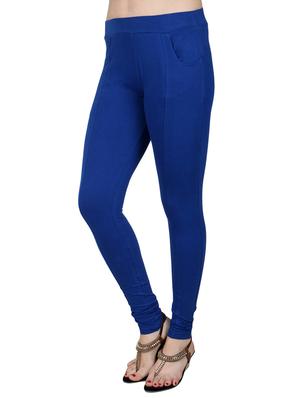 blue cotton jeggings - 14529898 - Standard Image - 2