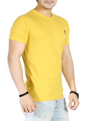 yellow cotton t-shirt - 14529929 - Standard Image - 2