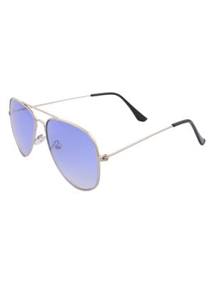 Hipe Unisex Aviator Metallic Frame Sunglasses - 14530297 - Standard Image - 2