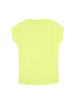 yellow cotton tee - 14530621 - Standard Image - 2