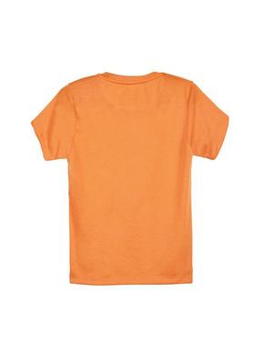orange cotton blend tshirt - 14531393 - Standard Image - 2