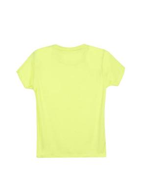 yellow cotton blend tshirt - 14531402 - Standard Image - 2