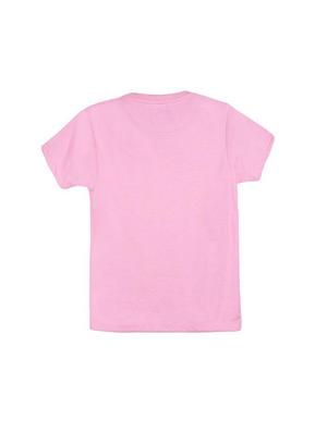 pink cotton blend tshirt - 14531404 - Standard Image - 2