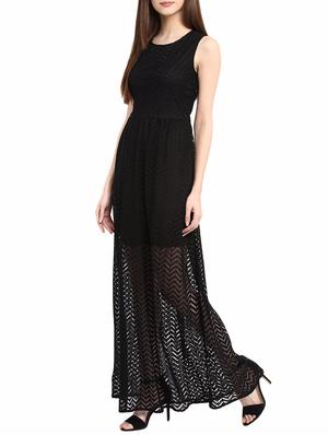 black maxi dress - 14531486 - Standard Image - 2