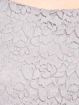 Purple lace belted dress - 14531490 - Standard Image - 5