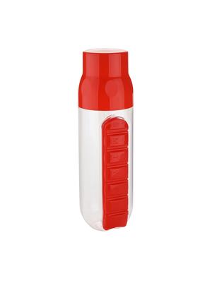 Combo of 2 pcs Red Pill Organizer Water Bottle each 700 ml - 14531516 - Standard Image - 2
