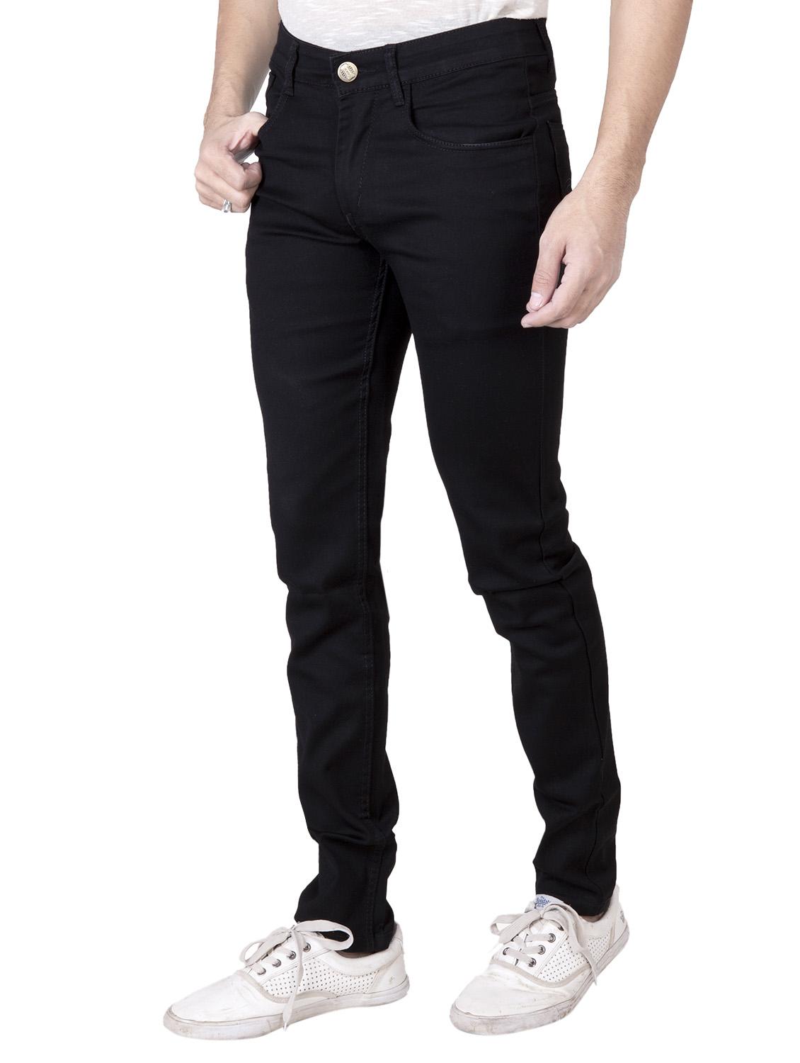 black denim plain jeans - 14531545 - Zoom Image - 2
