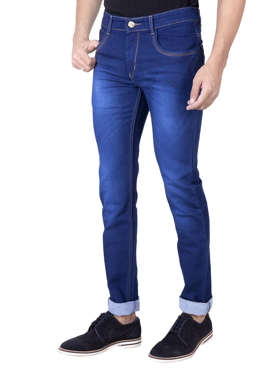 dark blue denim washed jeans - 14531550 - Zoom Image - 2
