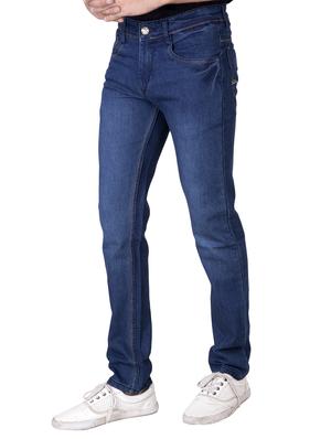 navy blue denim washed jeans - 14531556 - Standard Image - 2