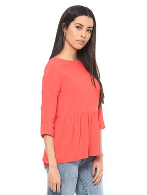 Boat neck flared top - 14531892 - Standard Image - 2