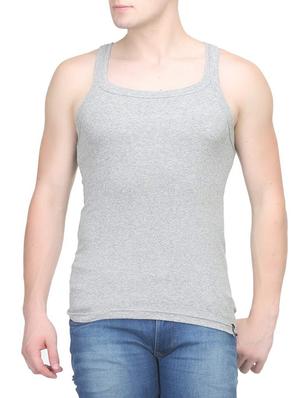 grey cotton vest (Set Of 2) - 14533544 - Standard Image - 2