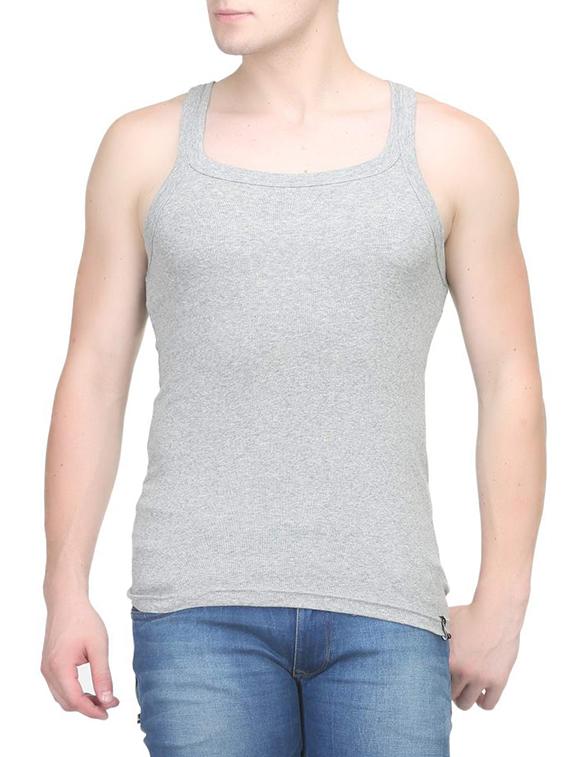 grey cotton vest (Set Of 2) - 14533544 - Zoom Image - 2