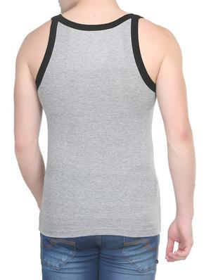 grey cotton vest (Set Of 2) - 14533548 - Standard Image - 5
